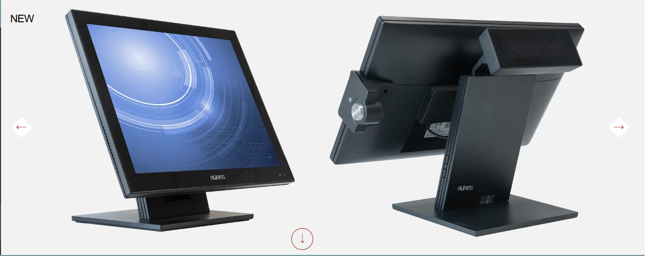 AURES TRX 3000 POS Terminal – 15" Touchscreen