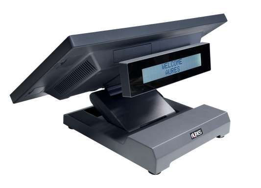AURES Nino III POS Terminal Elkhart Lake J6412 8GB RAM 14" PCAP Touchscreen