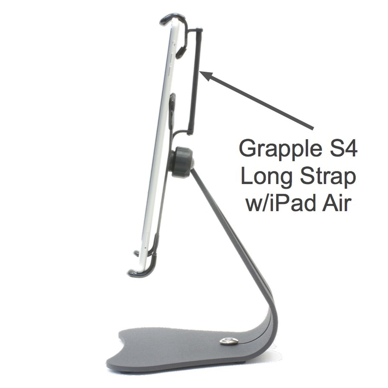 Grapple S4 - Strap System For iPad Stands & Tablet Holder PRO Adjustable Stand