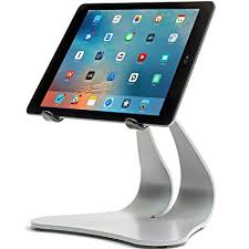 iPad Stands & Tablet Holder PRO Adjustable Stand Black Color
