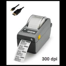 Zebra ZD411 Direct Thermal Printer ( Bluetooth , USB )