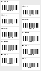 Carton Roll Bar-code Labels Thermal
