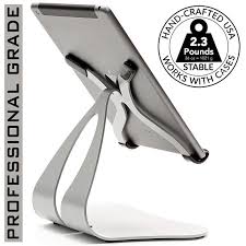 iPad Stands & Tablet Holder PRO Adjustable Stand White Color
