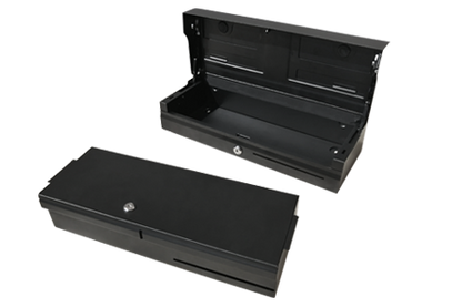 FLP46- BB Balck Flip Top Heavy Duty Electrical Cash Drawer
