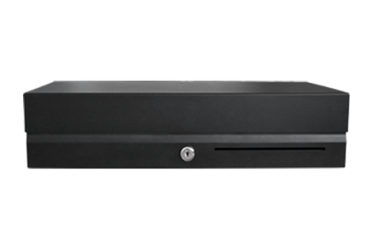 FLP46- BB Balck Flip Top Heavy Duty Electrical Cash Drawer