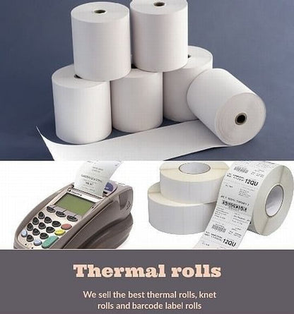57x40  Thermal Paper Roll Sizes | 57x40 Cash Rolls‎ For Star Mpop -  Knet Roll - Deliveroo Device
