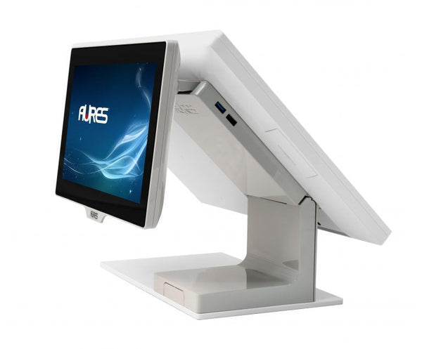 Aures Yuno Intel Bay Trail Celeron J1900 Touch POS 15” Inch White Color