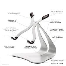 Large iPad Stands & Tablet Holder 2.0 White